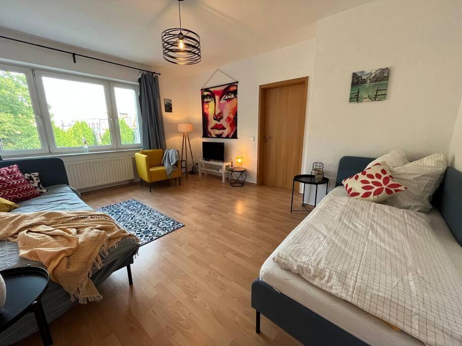 Blue Chili 22 - 2-Raum-Wohnung Im Stadtfeld Ost Magdeburgo Esterno foto